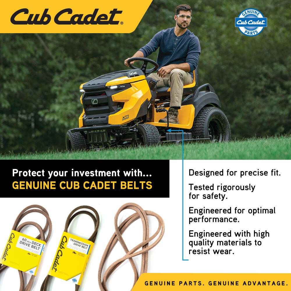 Cub cadet 54 deck belt 2025