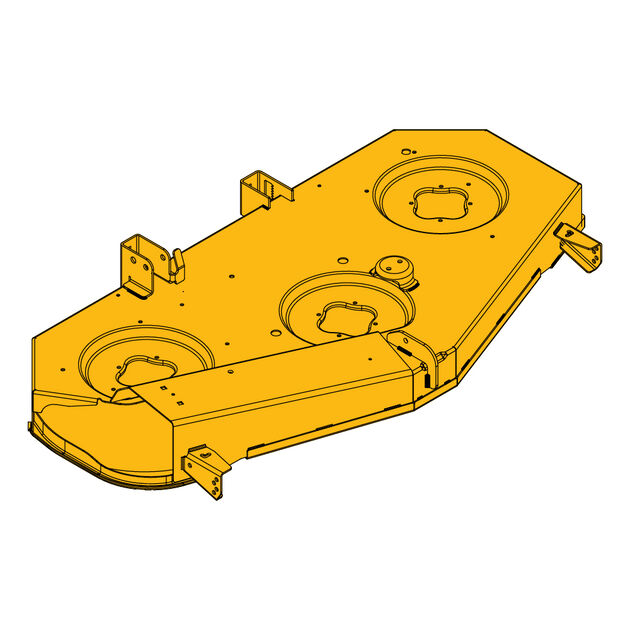 54&quot; Fab Deck Shell &#40;Cub Cadet Yellow&#41;