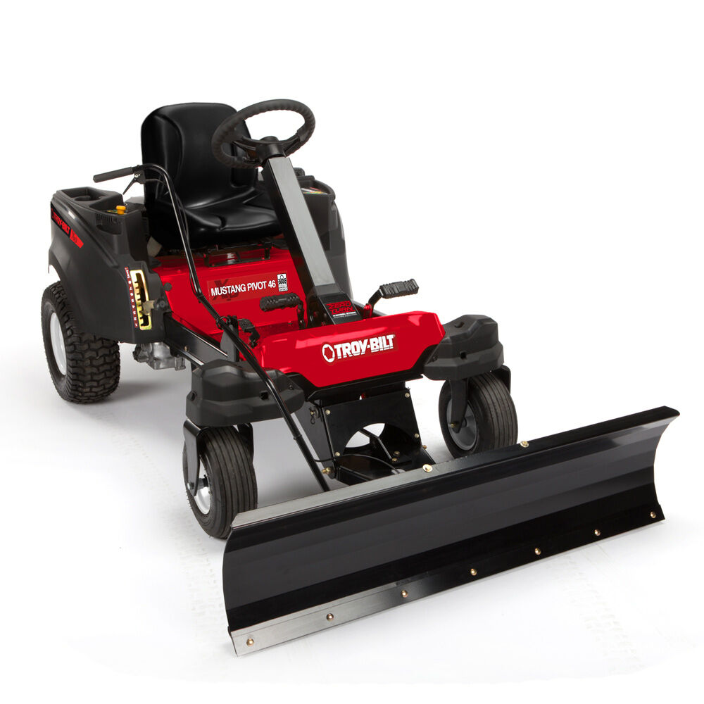 Plow for ride on mower hot sale