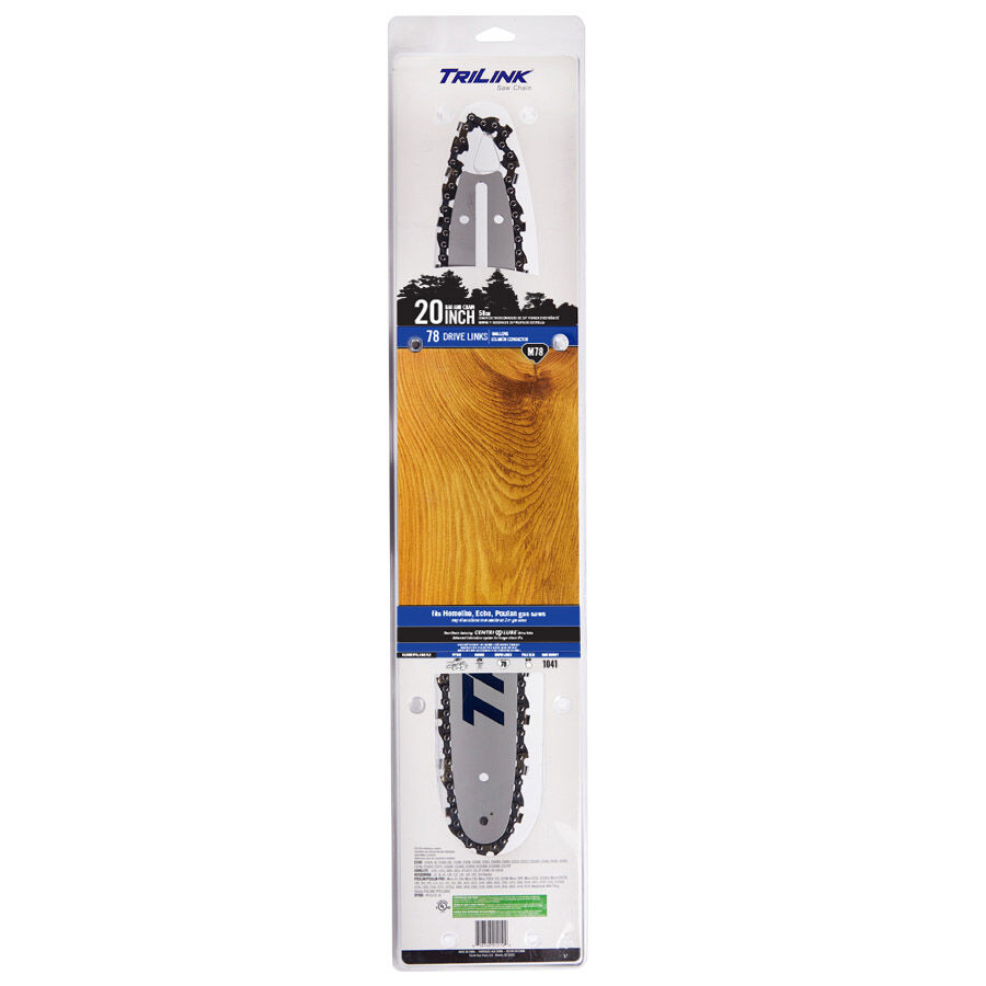 Trilink bar clearance and chain oil