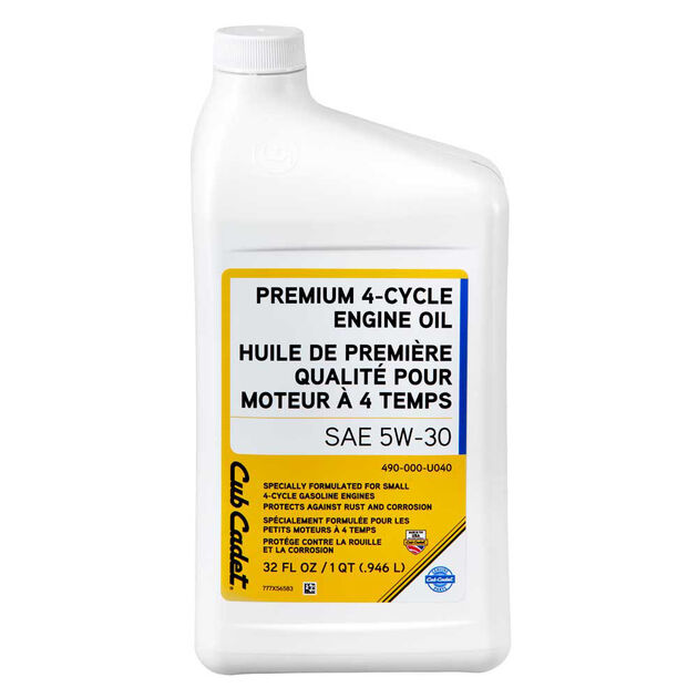 Cub Cadet 32-oz - 4-Cycle Engines 5W-30 Conventional Engine Oil