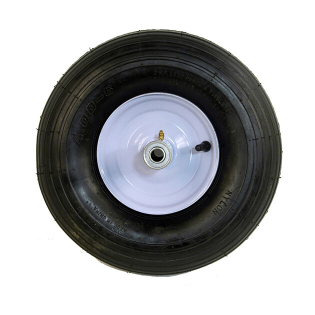Wheel-6&quot; Wheelbarrow Wheel 2 Ply -Knobby
