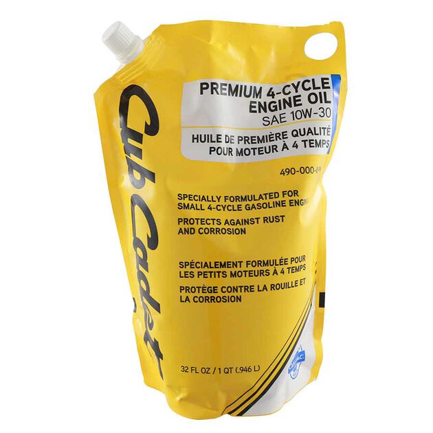 Cub Cadet 32oz 4Cycle Engines 10W30 Conventional Engine Oil 490