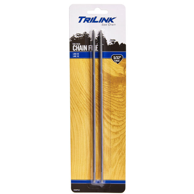 TriLink 5/32-inch Saw Chain Files- 2 Pack