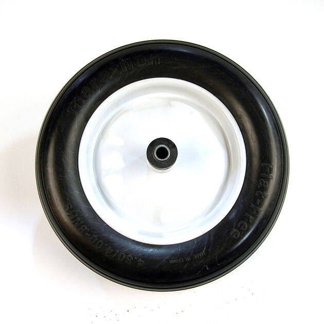 500 lbs. Load Rating. 6-inch Hub Length. 5/8&quot; Ball Bearing. Ribbed Tread