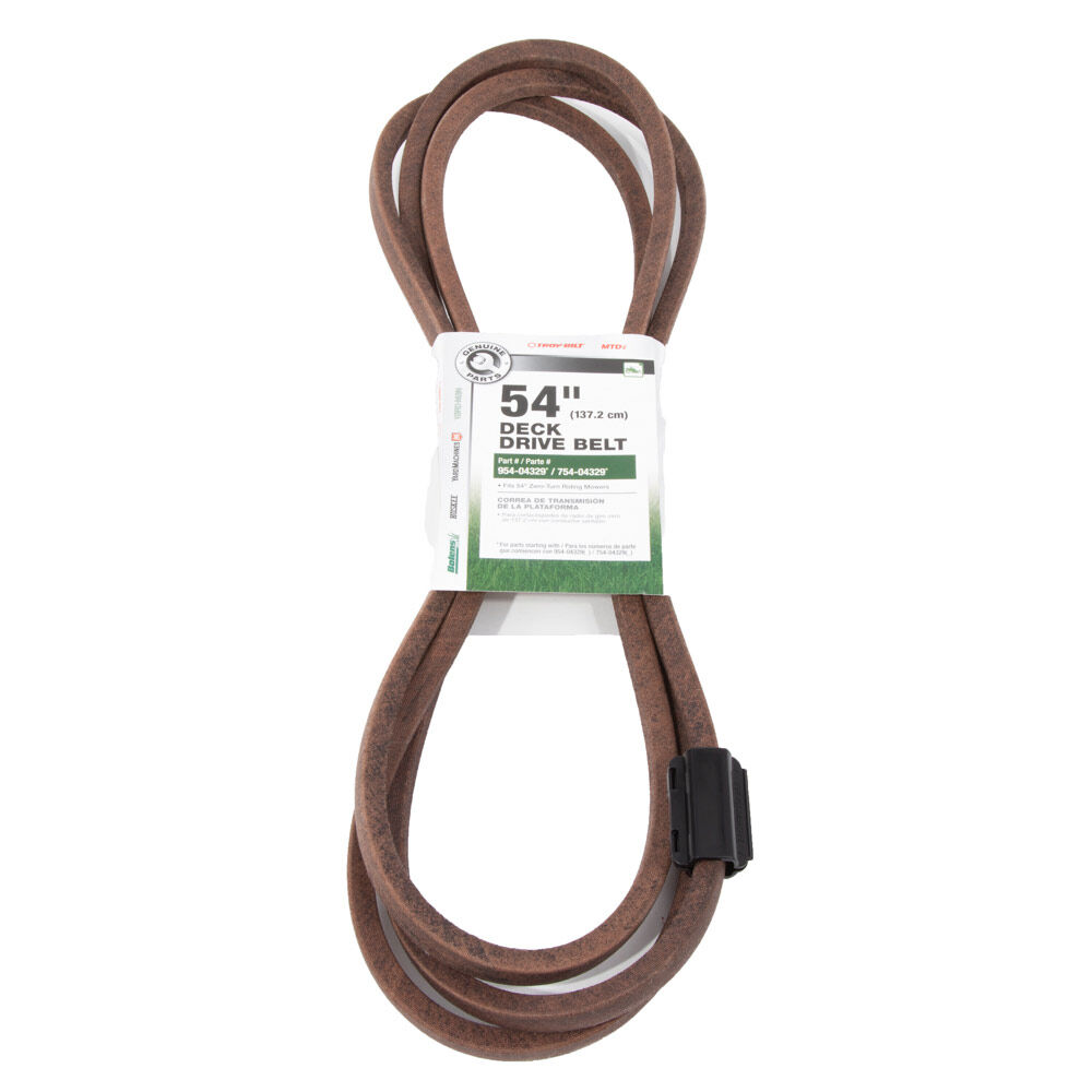 Craftsman 54 inch mower deck belt size on sale