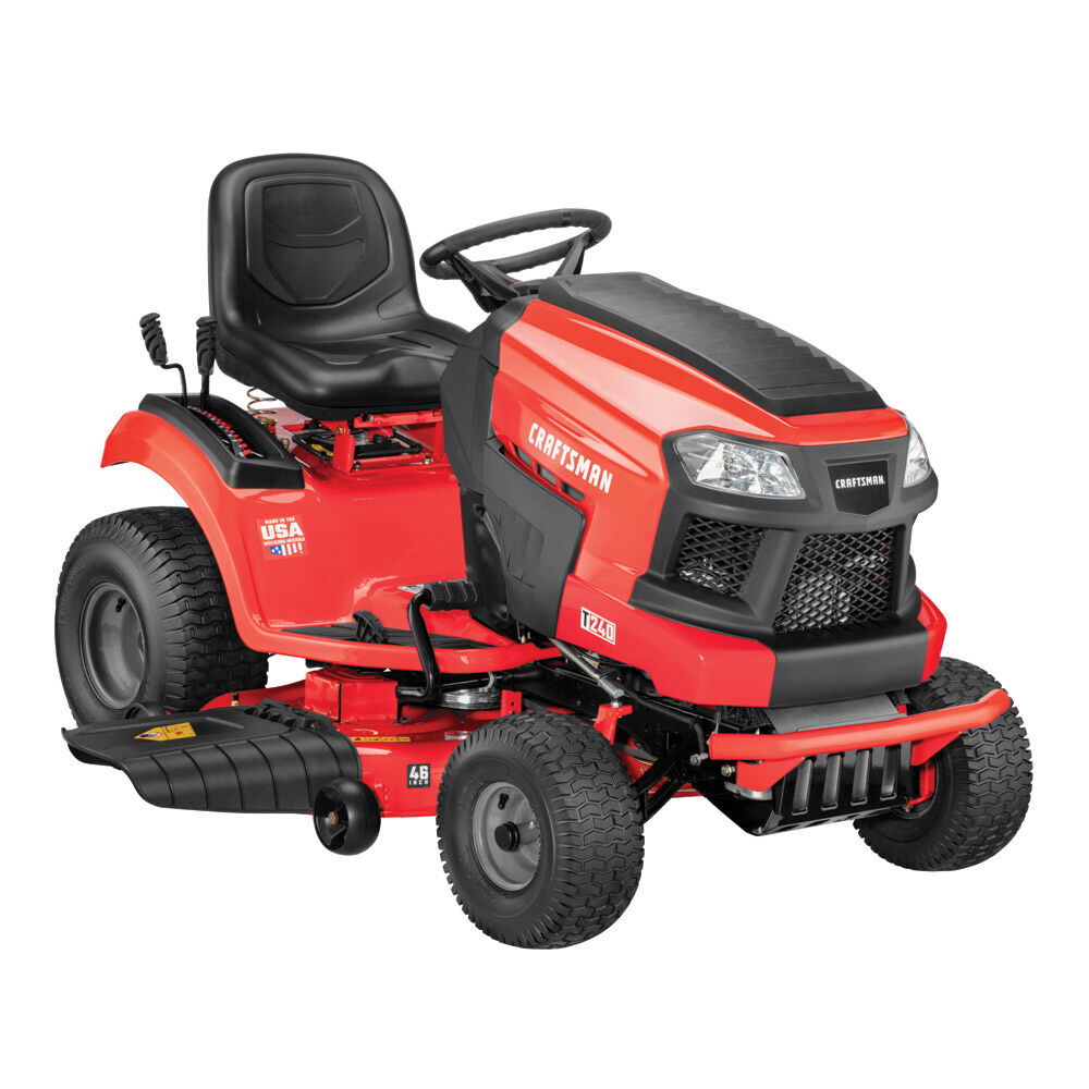 Craftsman t240 owner's manual clearance