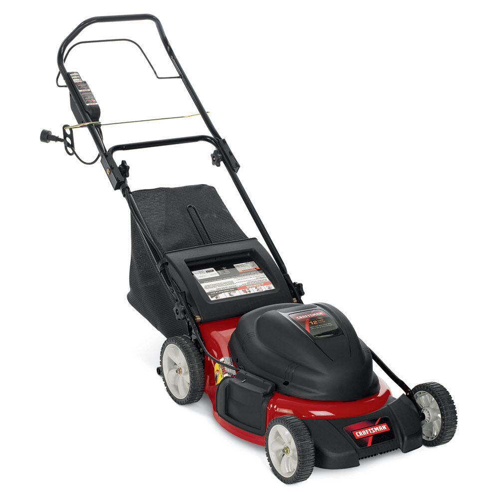 Electric craftsman hot sale lawn mower
