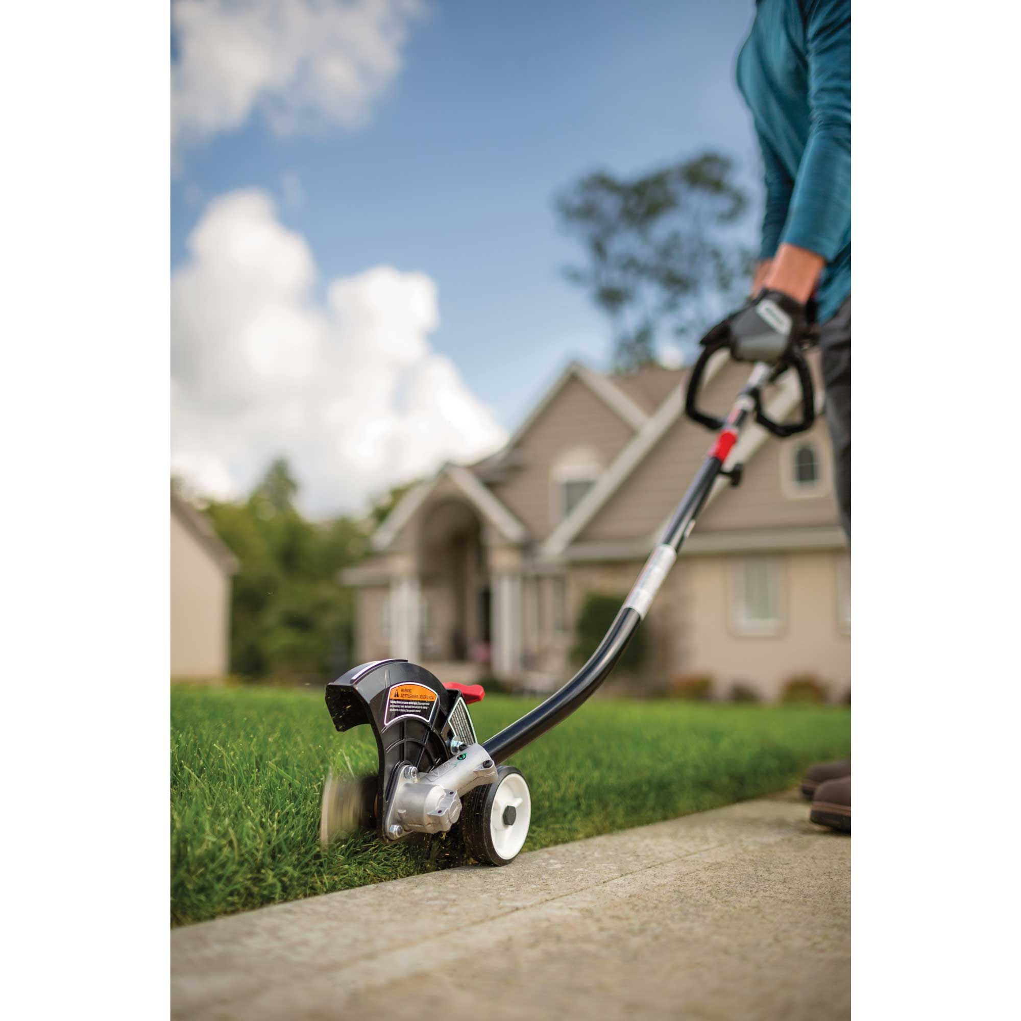 Push on sale edger trimmer