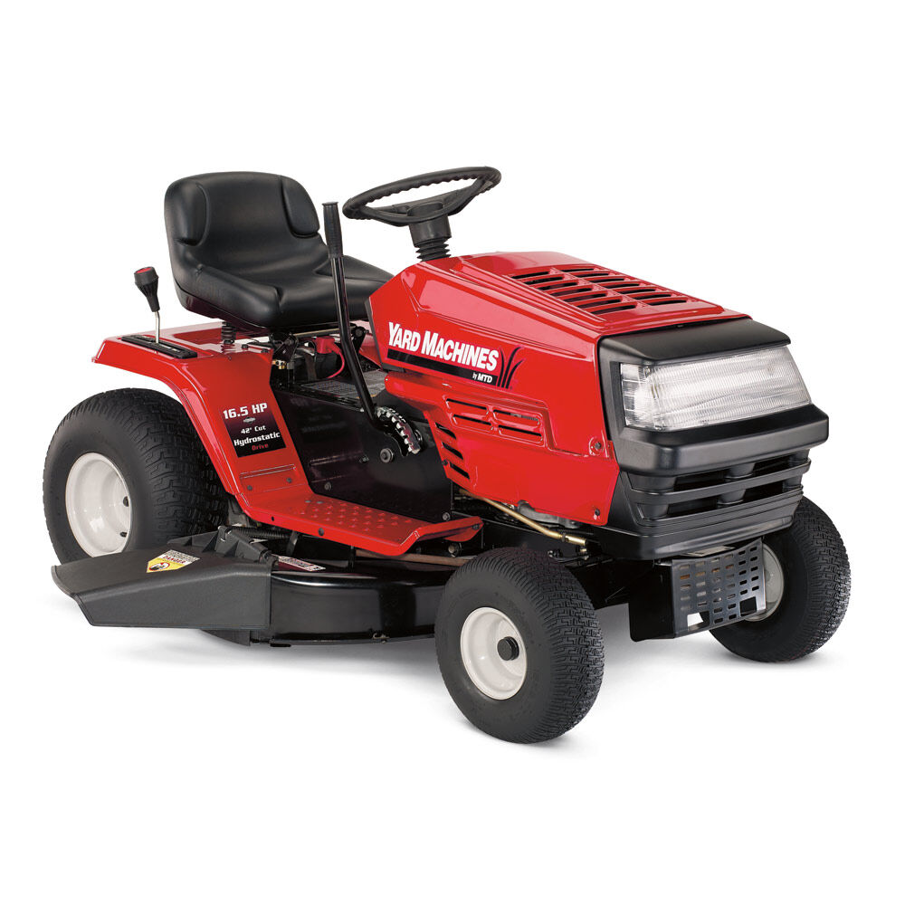 Yard machines 38 inch riding lawn deals mower manual