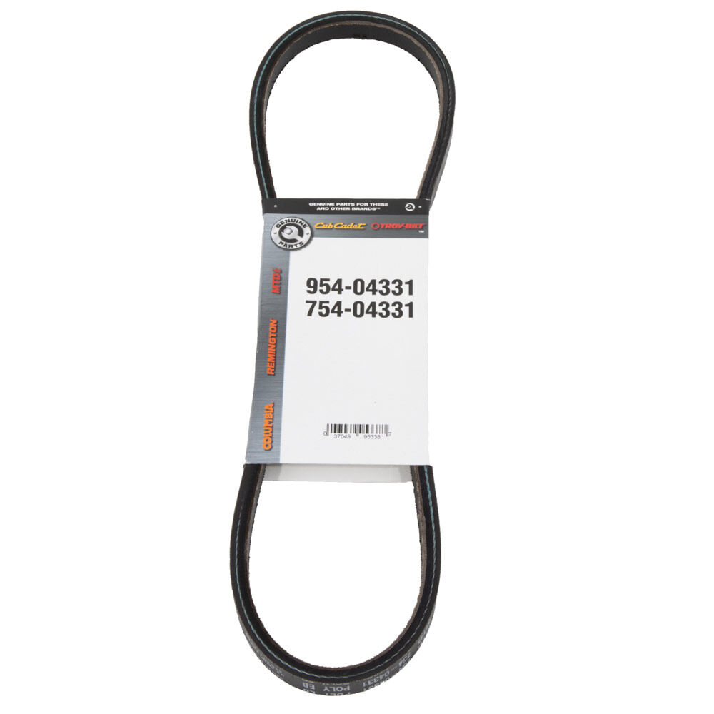 Riding Mower Lower Transmission Belt 954 04331 MTD Parts Canada