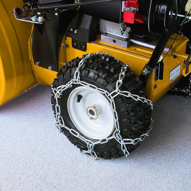 Heavy Duty Tire Chains - Zig Zag Pattern