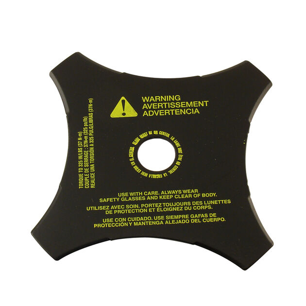 4-Tooth Brushcutter Blade