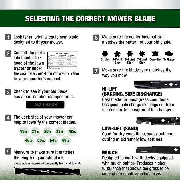 Xtreme&reg; High Lift Blade for 50-inch Cutting Decks