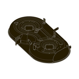 42" Deck Shell (Black Jack)