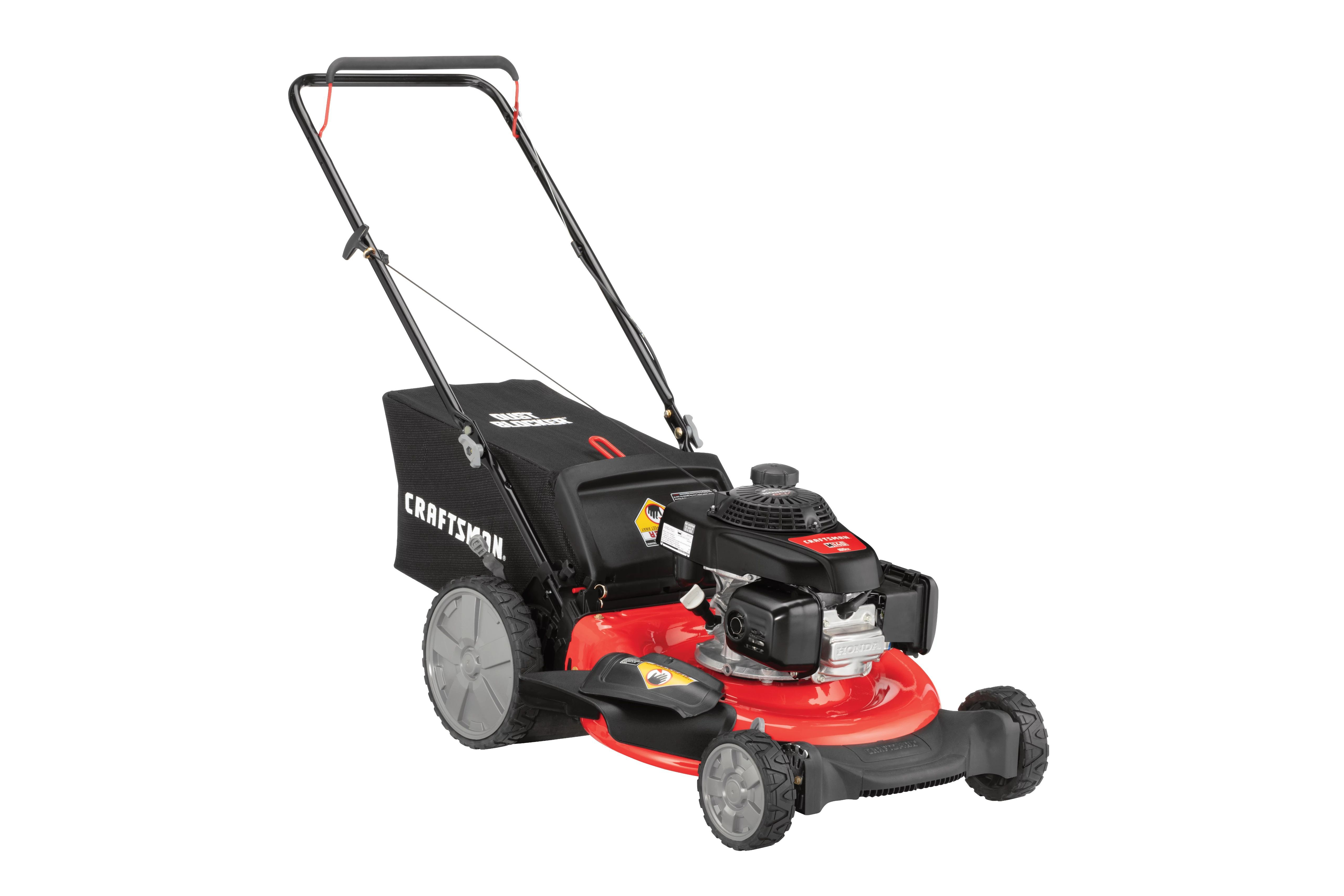 Craftsman push hotsell mower with bagger