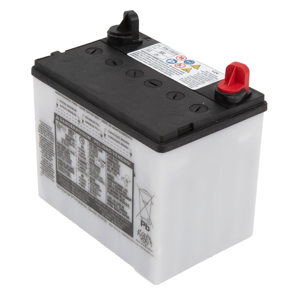 Mtd lawn mower battery sale