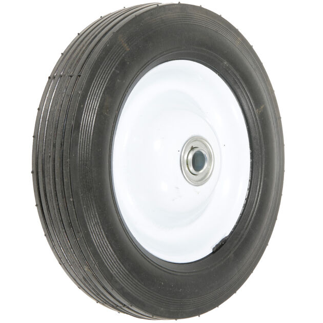 Universal Wheel - 8 x 1.75&quot; - steel with ball bearing hub - centered