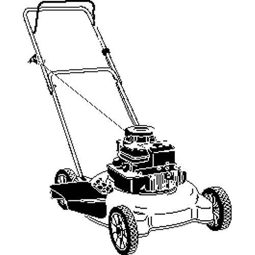 Yard Machines Push Lawn Mower Model 11A 020B000
