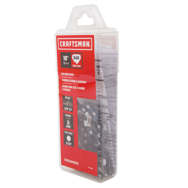 10-inch Gas Saw Chain S40