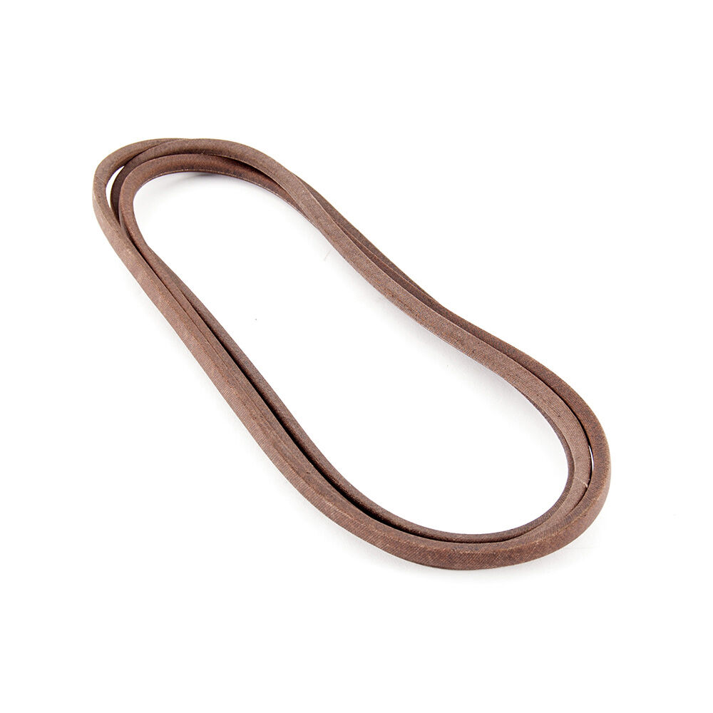 Deck spindle belt outlet
