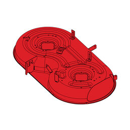 42" Deck Shell (Liberty Red)