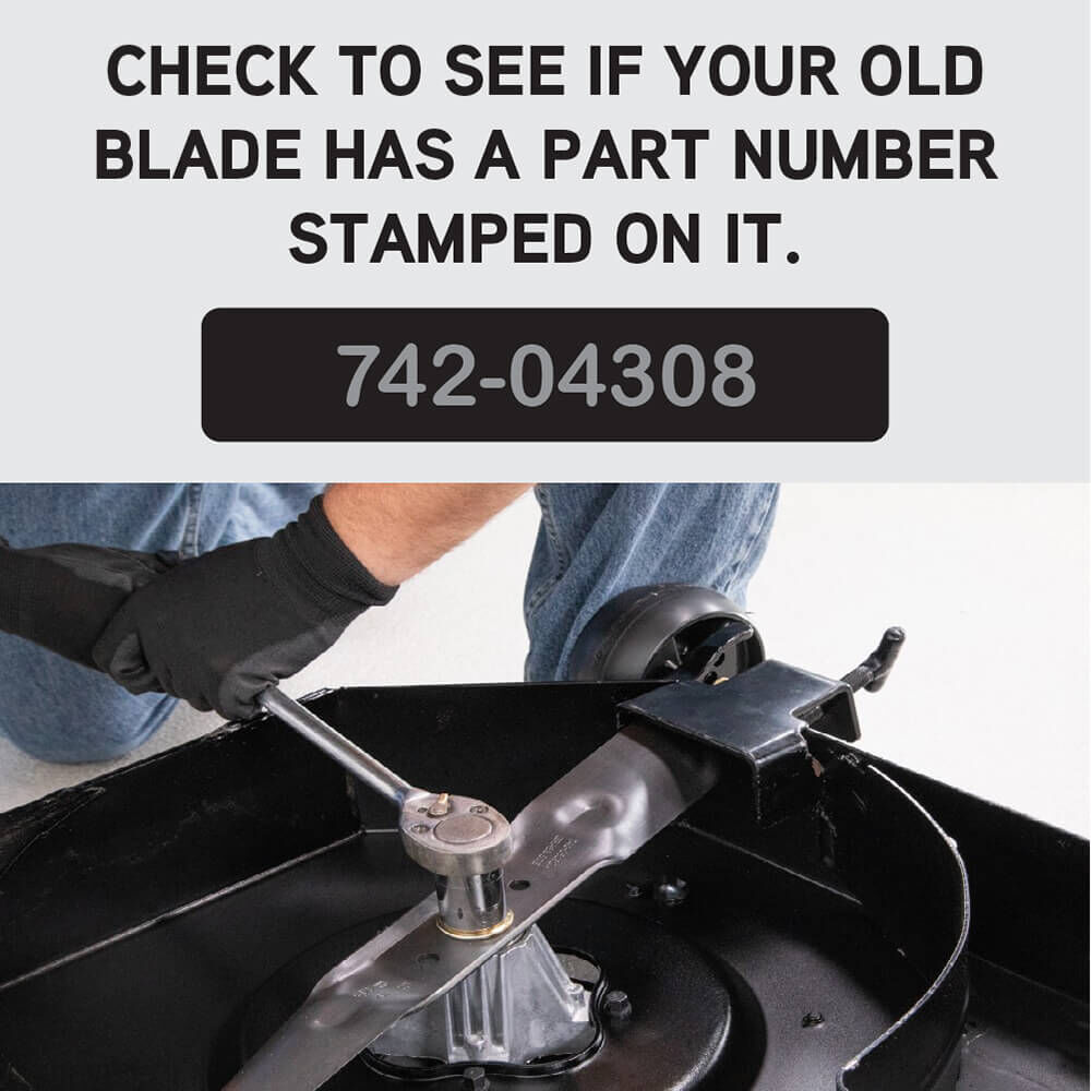 2 in 1 Blade for 46 inch Cutting Decks