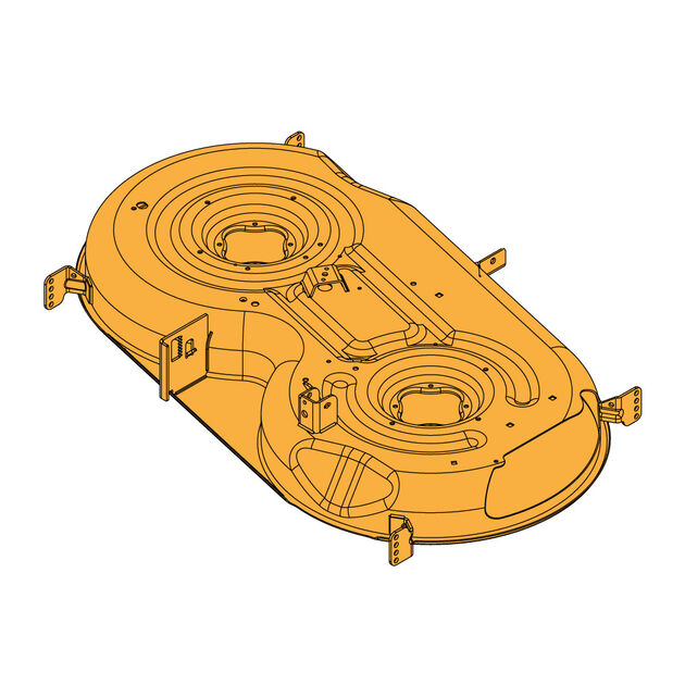 46&quot; Deck Shell &#40;Sears Yellow&#41;