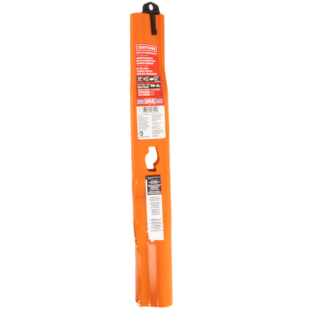 Craftsman lawn mower blades 54 inch deck clearance