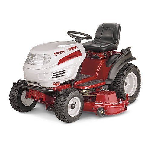 White lawn tractor parts outlet