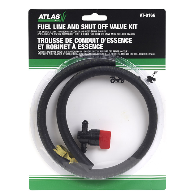 Lawn mower deals fuel line