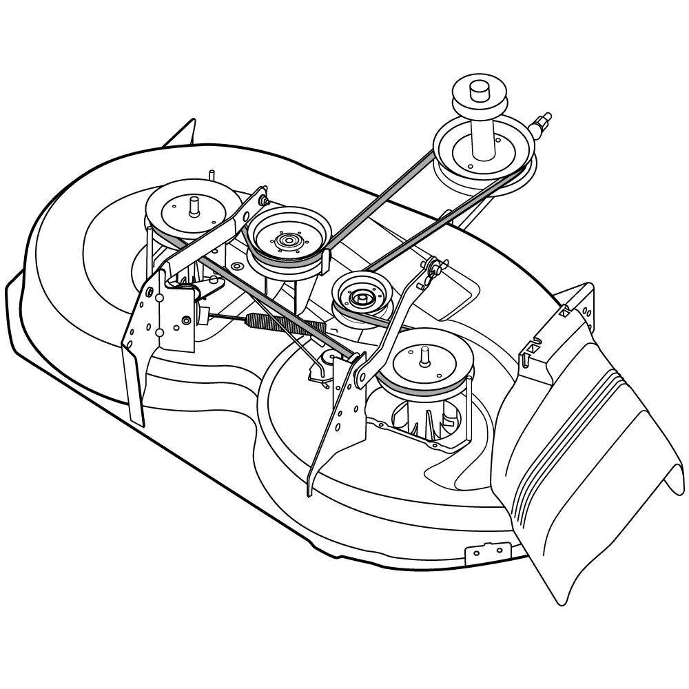 Belt for 42 craftsman riding new arrivals mower