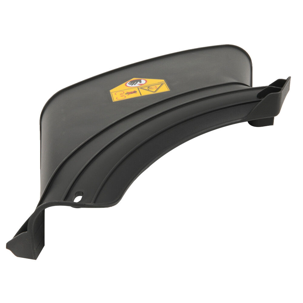 Lawn mower online discharge chute