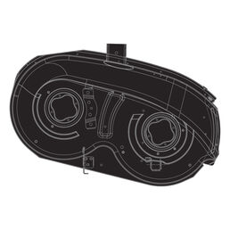 38" Deck Shell (Powder Black)