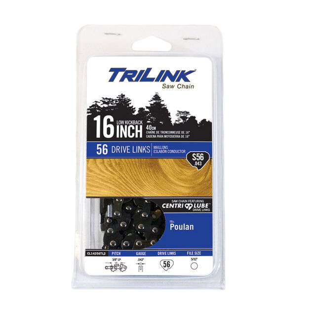 TriLink 16-inch Saw Chain S56 .043&quot;