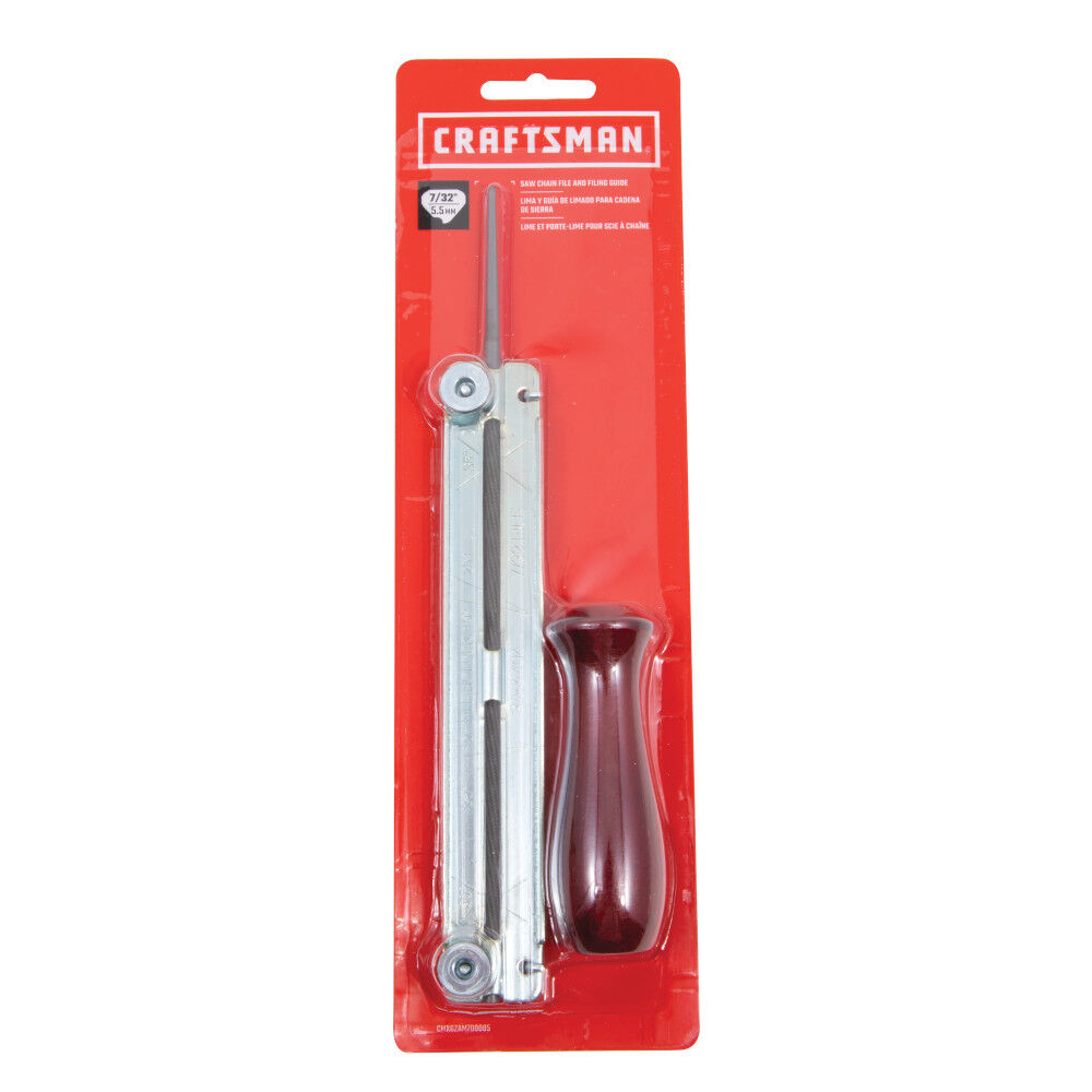 7/32-inch Saw Chain File and Filing Guide - CMXGZAM700085