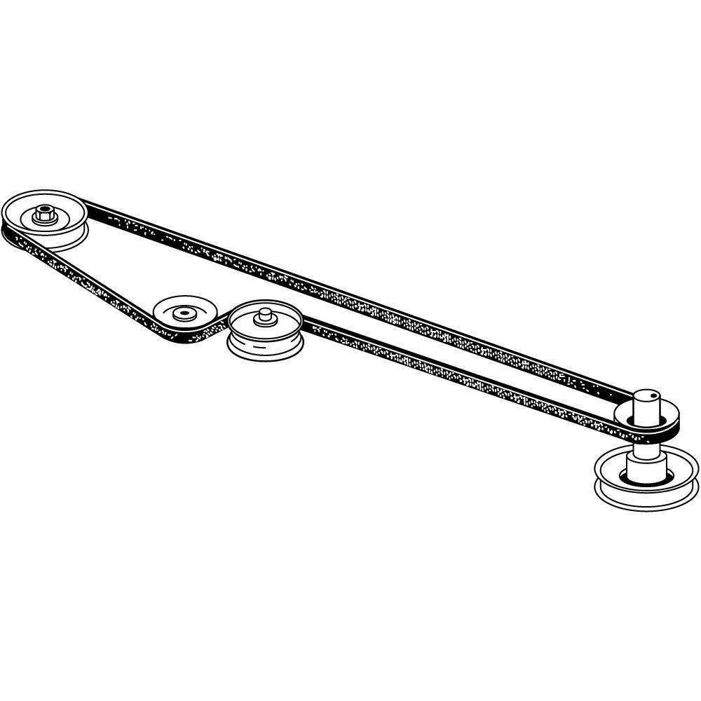 Deck belt for 46 inch craftsman riding mower new arrivals