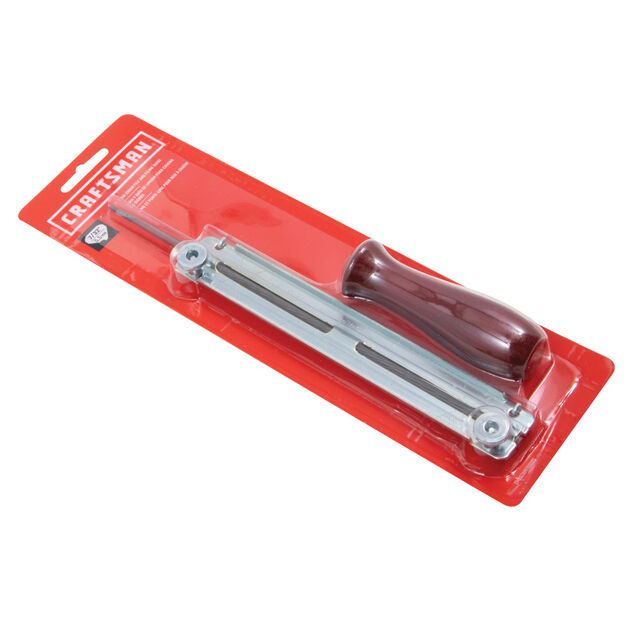 7/32-inch Saw Chain File and Filing Guide