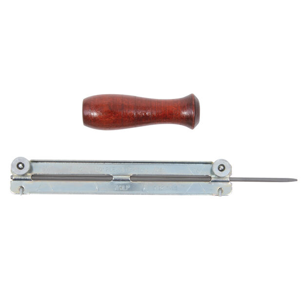 5/32-inch Saw Chain File and Filing Guide