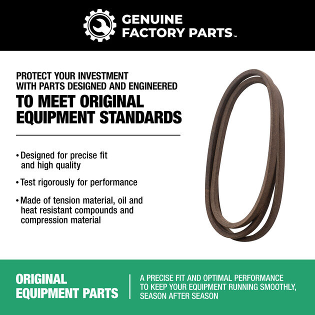 Deck Drive Belt for 60-inch Cutting Decks