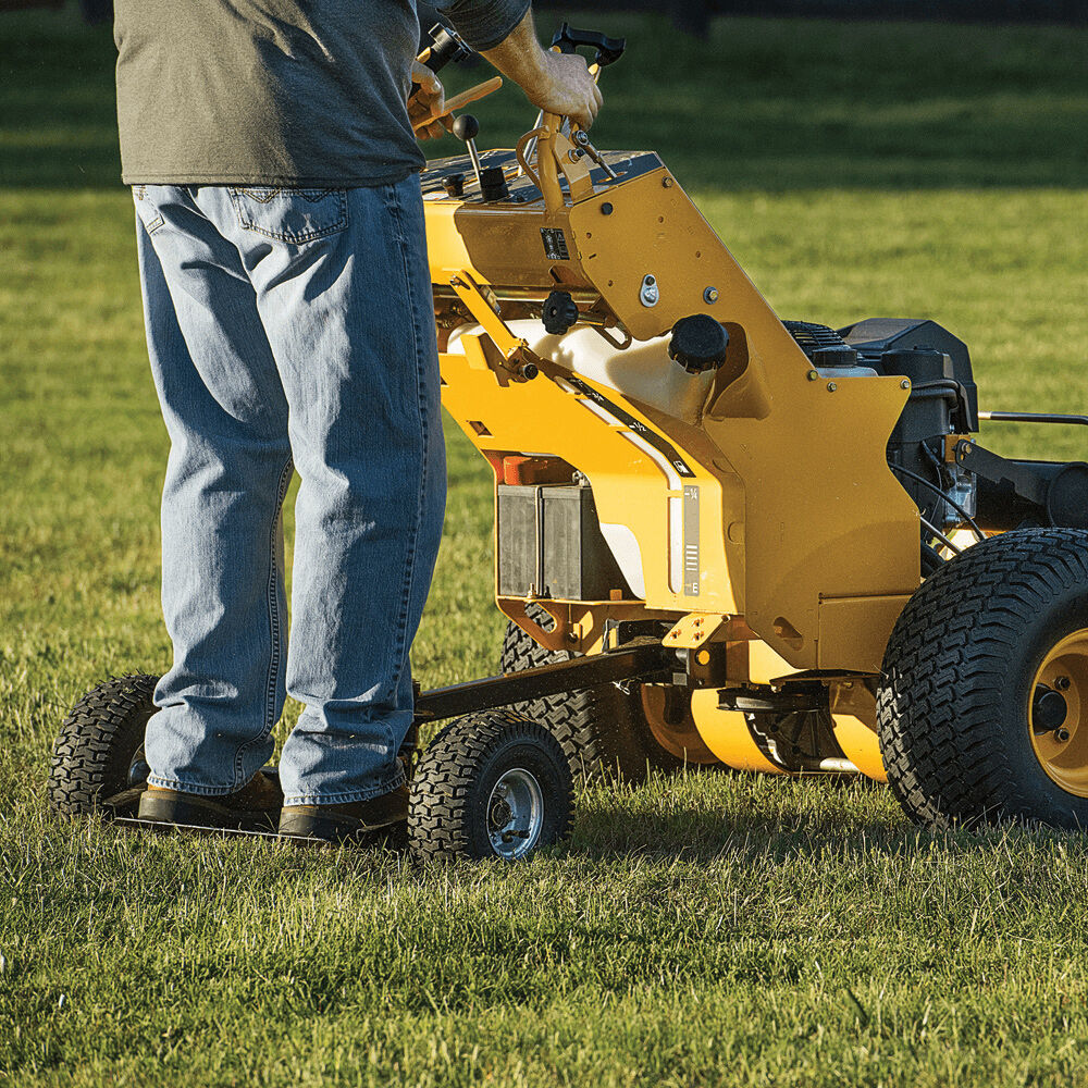 Sulky wheels for walk behind mowers sale