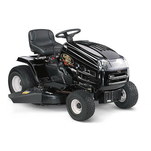 Lawn machine riding deals mower