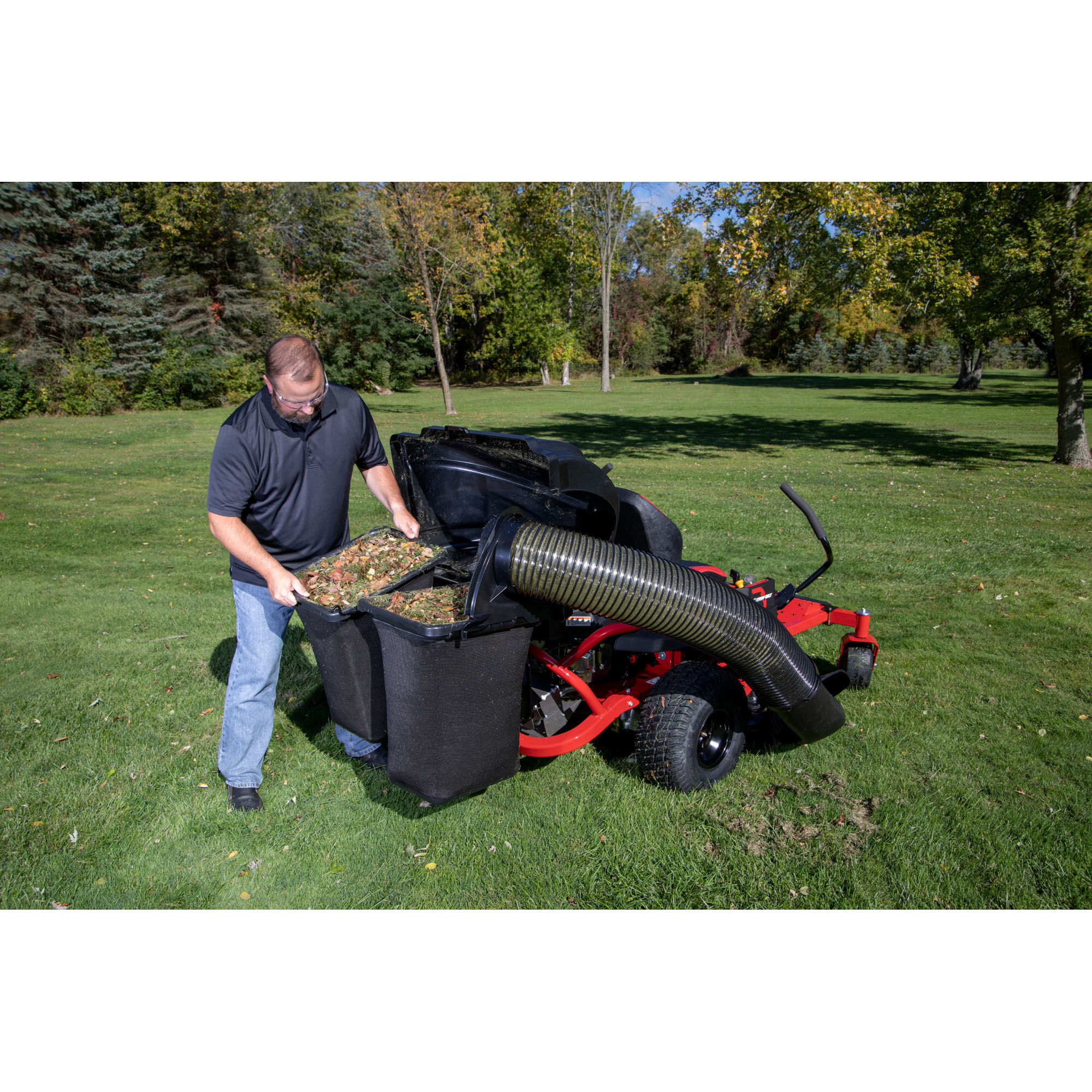 Husqvarna double bagger new arrivals