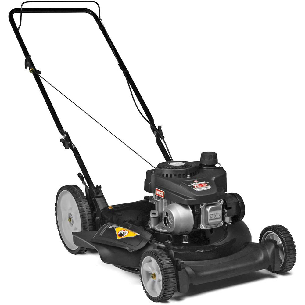 Yard machines 21 push new arrivals mower