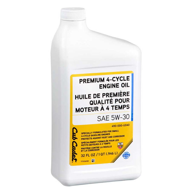Cub Cadet 32-oz - 4-Cycle Engines 5W-30 Conventional Engine Oil