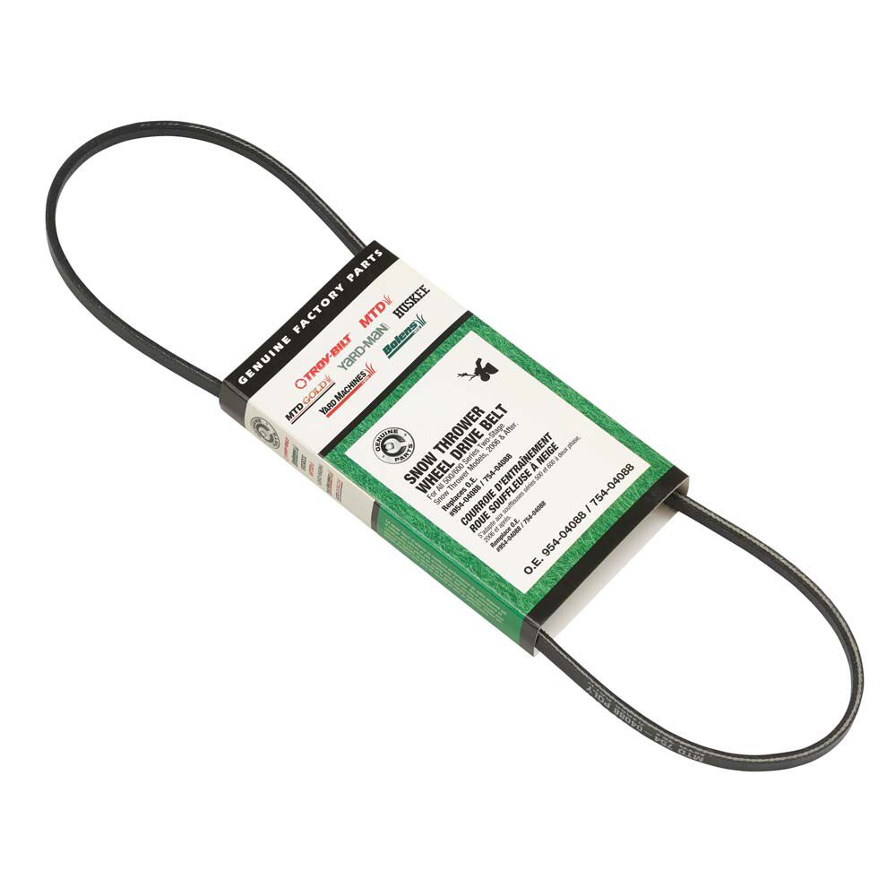 Snow Thrower Drive Belt - OEM-754-04088 | MTD Parts Canada Snow Thrower Drive Belt - OEM-754-04088 | MTD Parts Canada