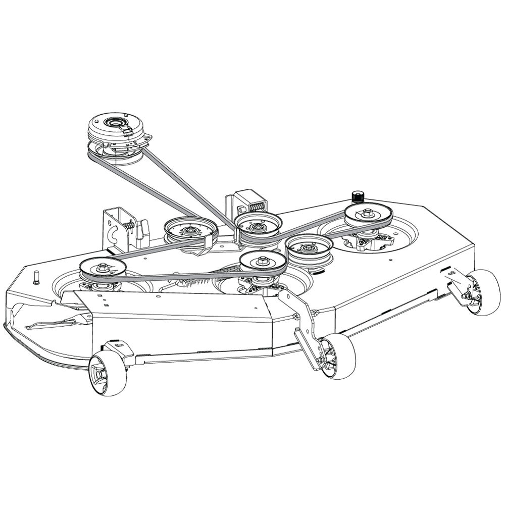 Dixie chopper 60 inch deck belt diagram clearance