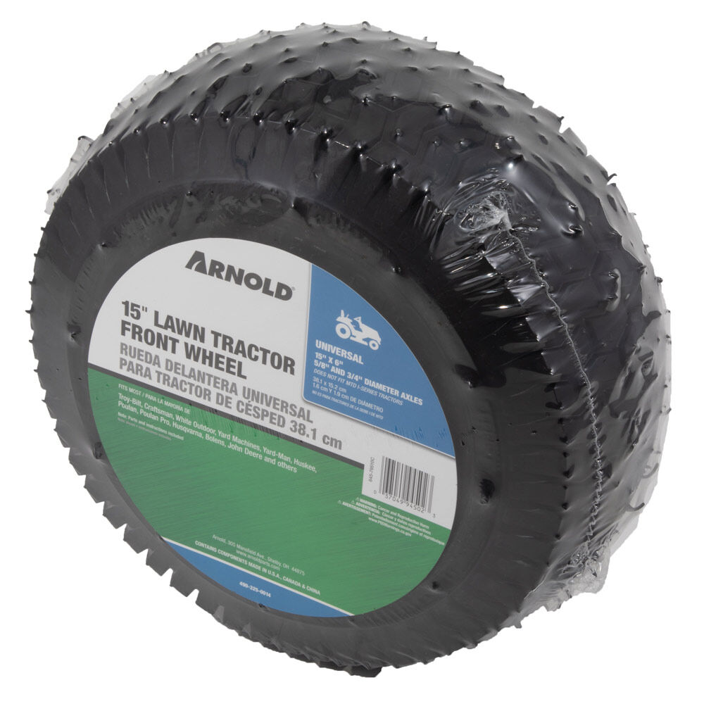 15 inch Universal Lawn Tractor Front Wheel 490 325 0014 MTD