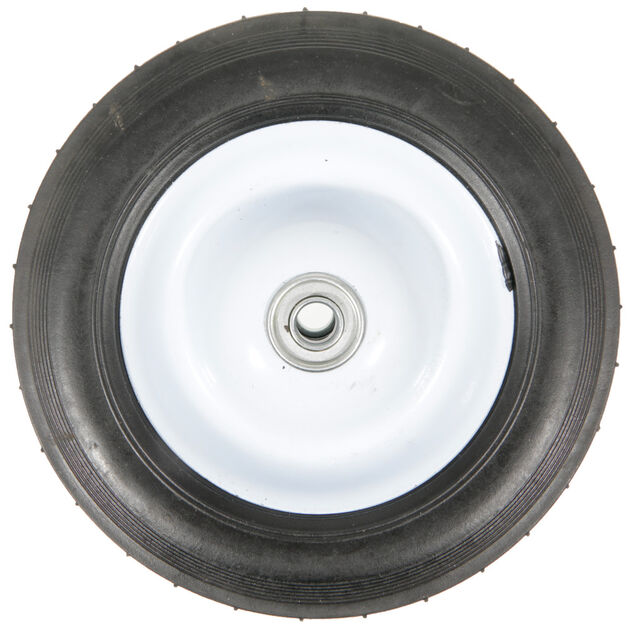 Universal Wheel - 8 x 1.75&quot; - steel with ball bearing hub - centered