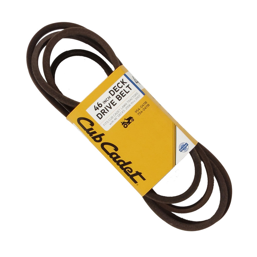 Cub Cadet Riding Mower 46 inch Deck Drive Belt OCC 754 04118 MTD Parts Canada